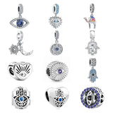 S925 Silver Charm Bead Pendant for Women Jewelry Gift