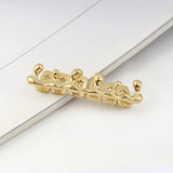 Iced Out Plated Hip Hop Grills Teeth Grillz Water Drip Grillz For Teeth Lower