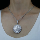 Iced Out Allah Necklace Pave Zircon CZ Pendant