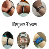 Bicolor Rope Bracelet Men Ukrainian Symbol Braclet