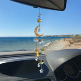 Crystal Suncatcher Boho Decor Evil Eye Window Prism Witchy Party Gift