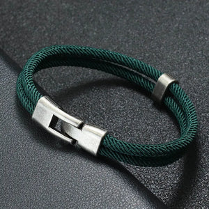 Men Rope Bracelets Vintage Macrame Braclet Accessories Wrap Braslet Gift