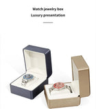PU Leather Watch Box Portable Storage Display Gift Holder