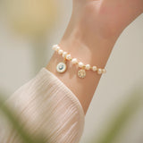 South Korea Ocean Tears Star Pearl Bracelet for Women