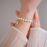 South Korea Ocean Tears Star Pearl Bracelet for Women