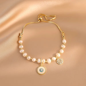 South Korea Ocean Tears Star Pearl Bracelet for Women