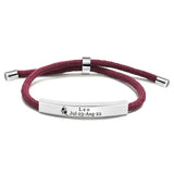 Stainless Steel Constellation Bracelet Adjustable Rope