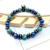 Natural Sunstone Apatite Stone Beaded Bracelet Gift