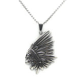 Indian Pendant Stainless Steel Mens Pendant