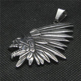 Indian Pendant Stainless Steel Mens Pendant