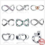 Infinity Love You Charm DIY Beads for Bracelet Jewelry