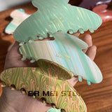 Acetate Candy Letter Catch Clips Hairpin Hair Accessori