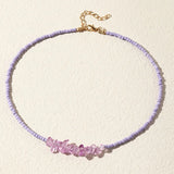Bohemian Colorful Beads Necklaces Womens Choker