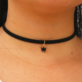 Gothic Lolita Punk Choker Necklace Velvet Steampunk Jewelry