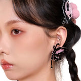 Iridescence Butterfly Drop Earrings for Women