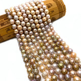 9mm Natural Pearl DIY Wind Chime Pendant Jewelry Beads