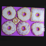 Irregular Wavy Coaster Epoxy Resin Mold Cup Dishes Mat Pad Silicone DIY Crafts