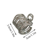 Metal Hair Claw for High Ponytail, Advanced Hairpin Clip