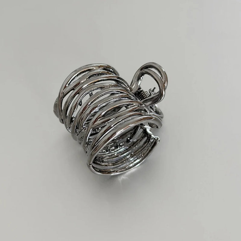 Metal Hair Claw for High Ponytail, Advanced Hairpin Clip