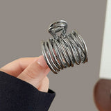Metal Hair Claw for High Ponytail, Advanced Hairpin Clip