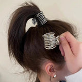 Metal Hair Claw for High Ponytail, Advanced Hairpin Clip