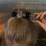 Metal Hair Claw for High Ponytail, Advanced Hairpin Clip