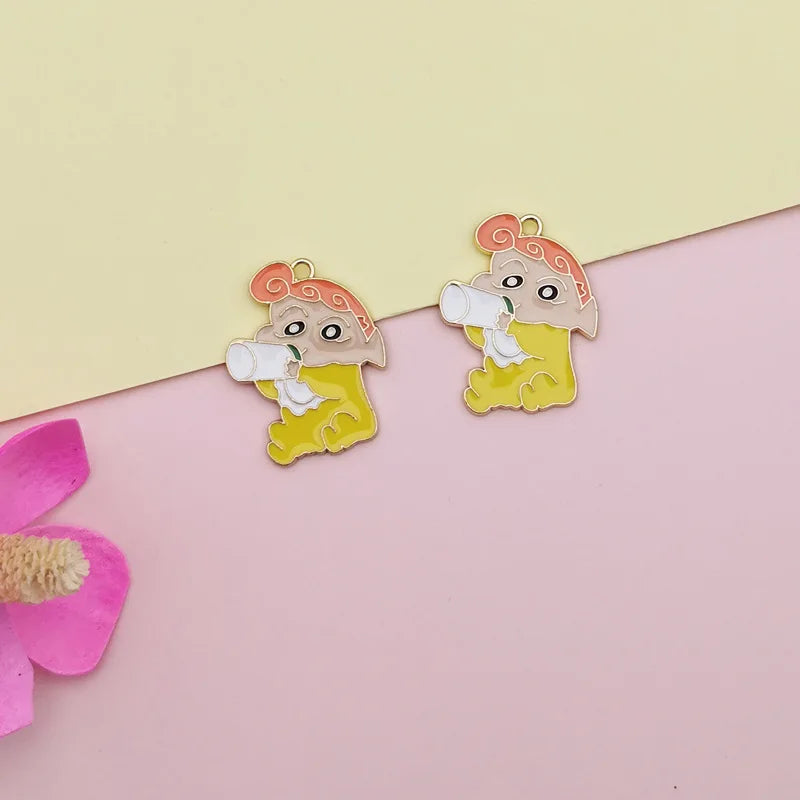 Japanese Cartoon Sunflower Hand Accessories DIY Jewelry Earrings Pendant Craft
