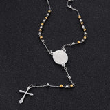 Jesus Chain Stainless Steel Cross Chain Men Women Jewelry