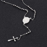 Jesus Chain Stainless Steel Cross Chain Men Women Jewelry