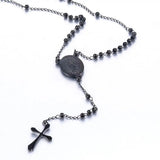 Jesus Chain Stainless Steel Cross Chain Men Women Jewelry