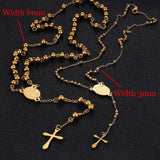 Jesus Chain Stainless Steel Cross Chain Men Women Jewelry