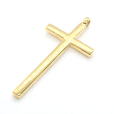 Jesus Cross Pendant Stainless Steel Golden Pendant