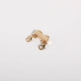 Layered Magnetic Necklace Buckle Stacking Necklace Multilayer Copper Plated