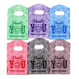 100Pcs 9x15cm Mini Plastic Jewelry Bags with Handle