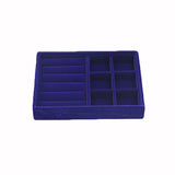 Velvet Jewelry Box Drawer Storage Organizer