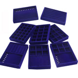 Velvet Jewelry Box Drawer Storage Organizer