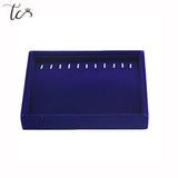 Velvet Jewelry Box Drawer Organizer DIY Storage Trays