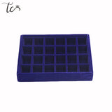 Velvet Jewelry Box Drawer Organizer DIY Storage Trays