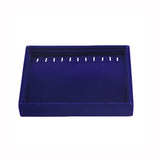 Velvet Jewelry Box Drawer Storage Organizer