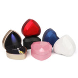 LED Light Jewelry Box Wedding Rings Case Organizer