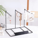 Earring Stand Necklace Storage Rack Jewelry Display Frame