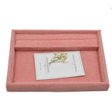 Jewelry Display Tray Organizer Holder for Rings Bracelet Necklace Earrings