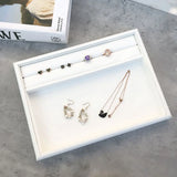 Jewelry Display Tray Organizer Holder for Rings Bracelet Necklace Earrings