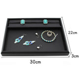 Jewelry Display Tray Organizer Holder for Rings Bracelet Necklace Earrings
