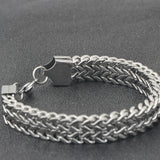 Men's Biker Motorcycle Chain Punk Rock Bracelet