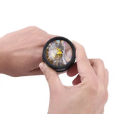 30x Jewelry Optical Magnifier Glasses Loupe Tool 40mm Measuring Glass Lens