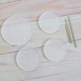 Clear 3 Tray Acrylic Jewelry Organizer Stand