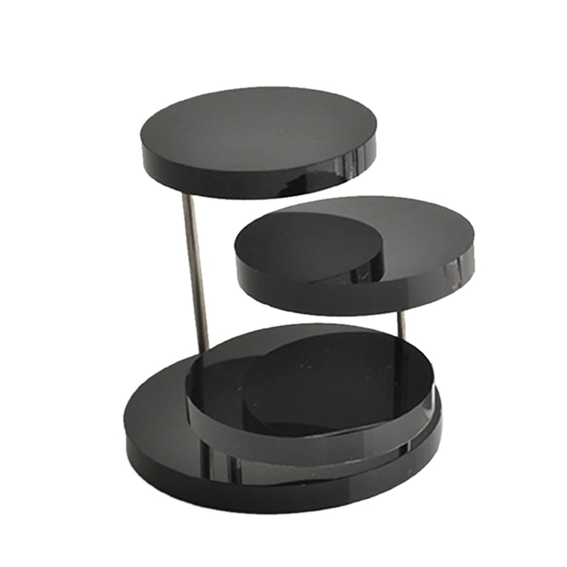 Clear 3 Tray Acrylic Jewelry Organizer Stand