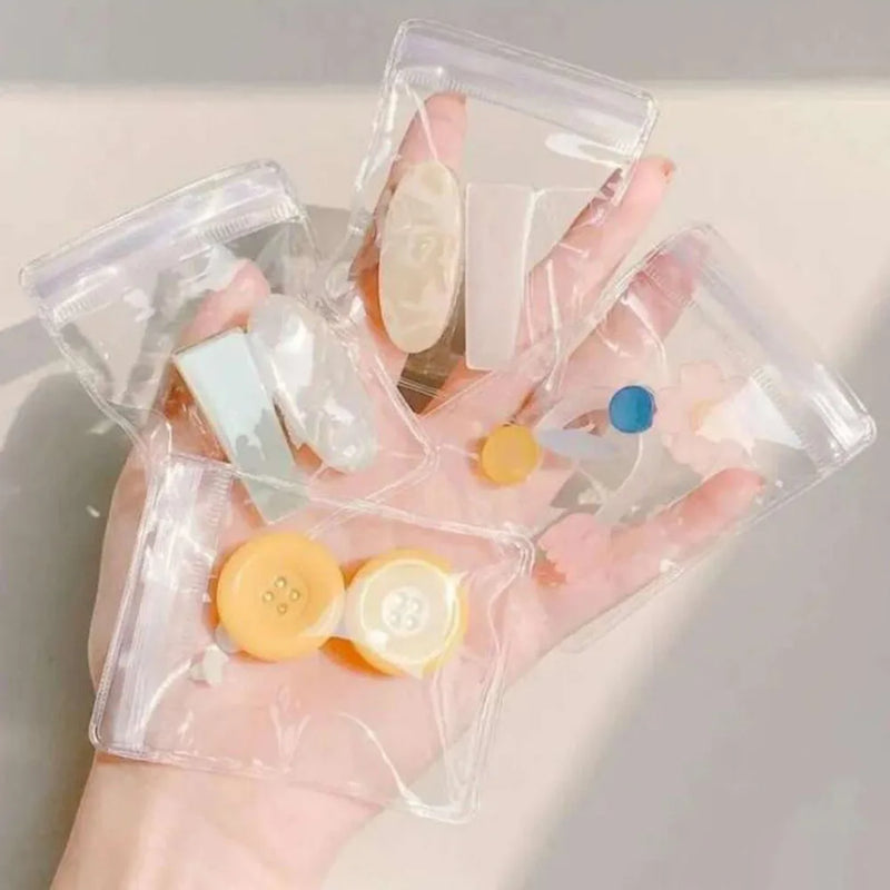 Thickened Clear Jewelry Storage Bags 50pcs