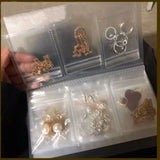 Thickened Clear Jewelry Storage Bags 50pcs